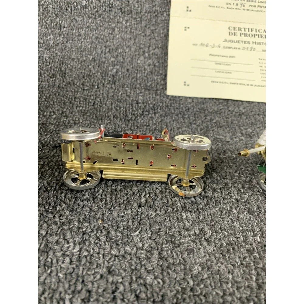 Paya 102.3.4 Coffret 3 Firefighters , military Transport 1921 tole 1/43 N+B